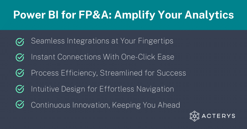 Power BI for FP&A: Amplify Your Analytics