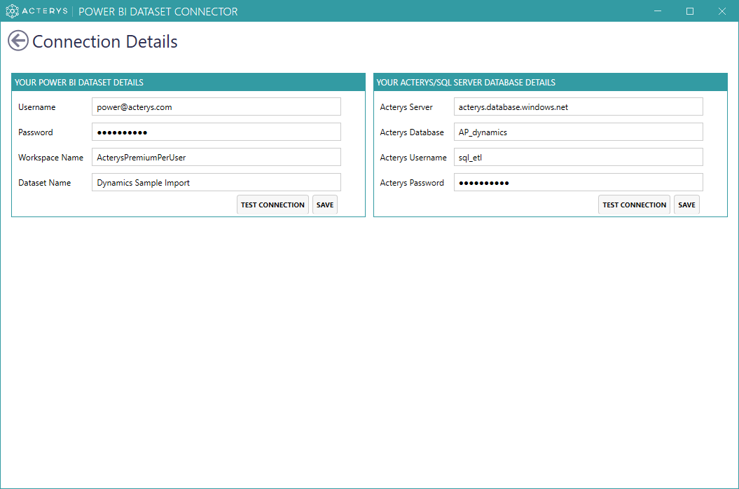 Configuration de Power BI Sync 