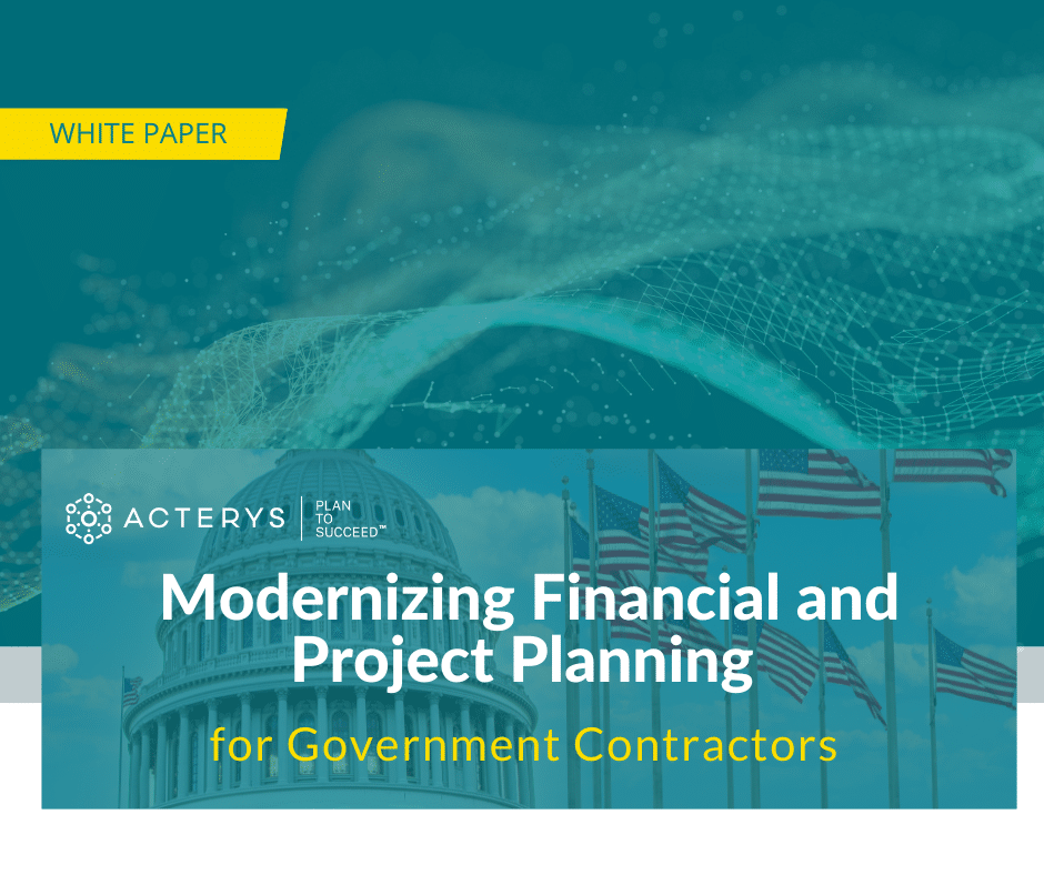 Modernizing Financial Planning for Government Contractors