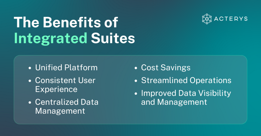 The Benefits of Integrated Suites
