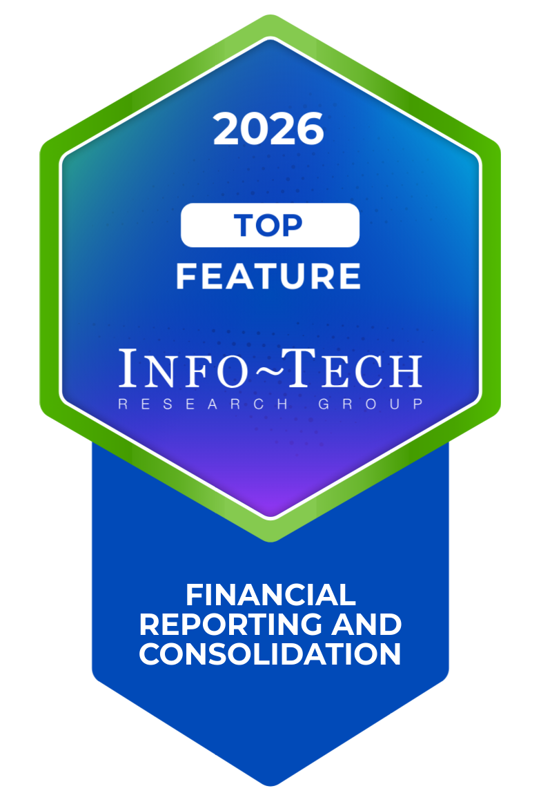 Acterys - 2026 EPM DQ - Feature - Financial Reporting and Consolidation